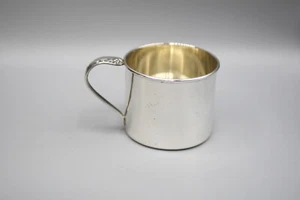 Sterling Silver Baby Cup Engagement Pattern, Oneida Community Gold washed L1 - Picture 1 of 3