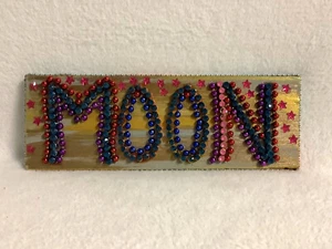 Children's Home Decor - Moon Sign Art - Picture 1 of 1