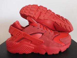 WMNS NIKE AIR HUARACHE ID RED-RED-WHITE SZ 8 RARE 2016! [777331-997] - Picture 1 of 6