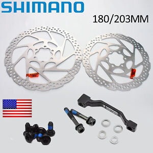 Shimano Deore SLX SM-RT56 Disc Brake 6-Bolt Rotor 160mm 180mm MTB Bike Caliper