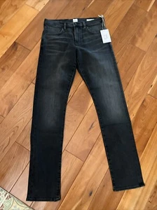 Edwin Maddox Slim Straight Leg Jeans Black Cotton Size 30x34 NWT. (CD) - Picture 1 of 6