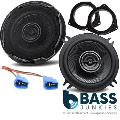 KENWOOD 640W 13cm 2 Way Front Door Car Speakers Fits Subaru Impreza 1993-07  - Image 1 of 4