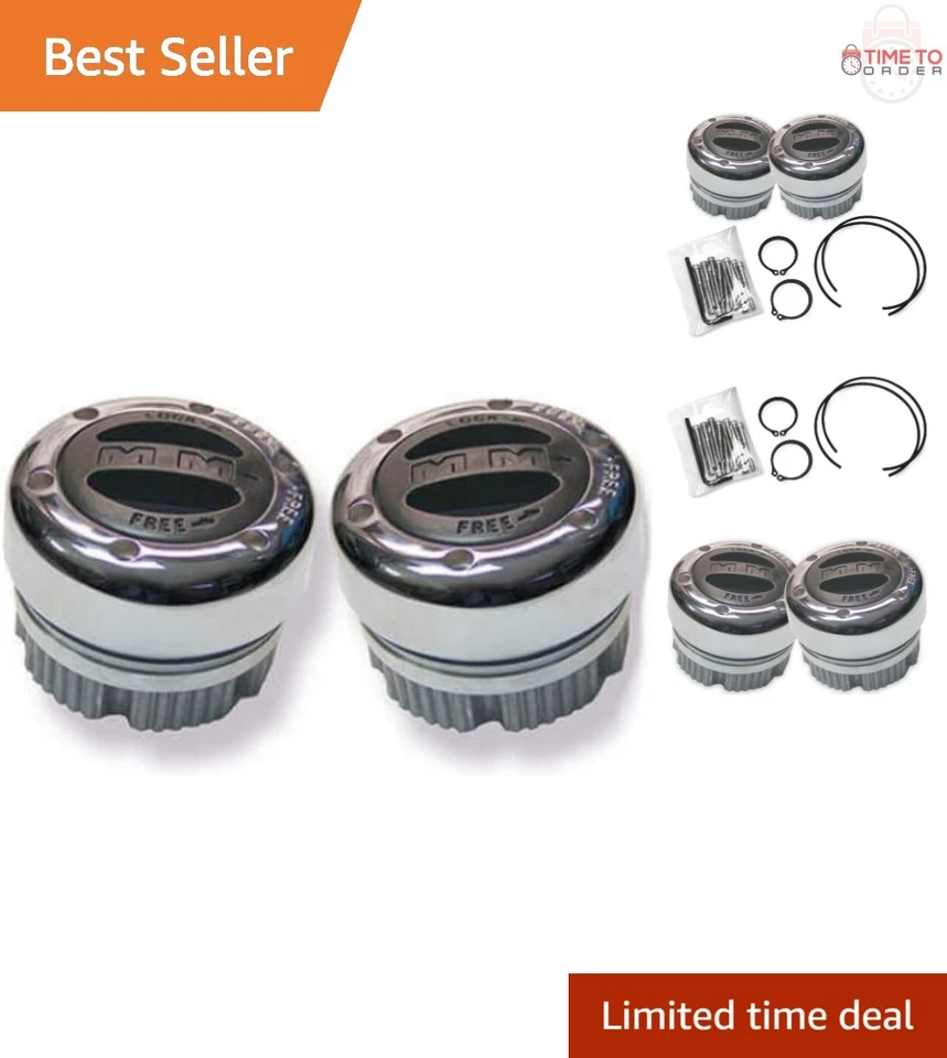 Locking Hubs for 1974-87 Cherokee Gladiator Wagoneer Heavy Duty Off-Road Foto 1 de 4