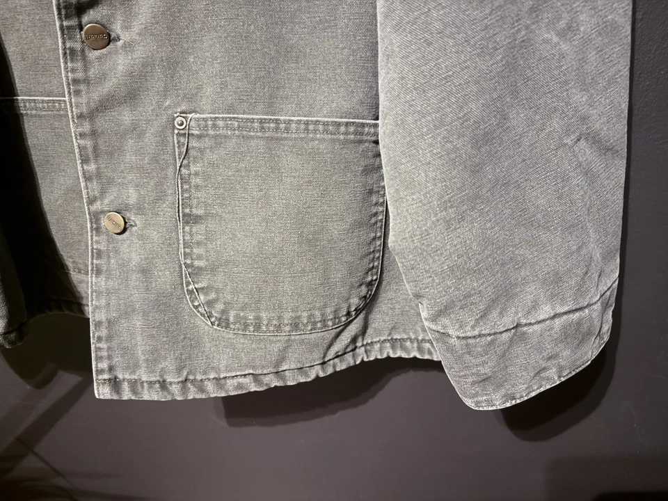 USA Made Carhartt Jacket Men’s Size XXL Corduroy Collar 14806 Coat Wool Lined - Image 1 of 4