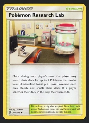 Research Lab 205/236 Unified Minds 2019 - Pokémon TCG - Image 1 of 2