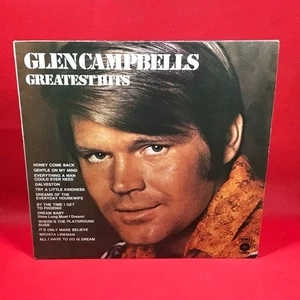 GLEN CAMPBELL Greatest Hits 1971 UK Vinyl LP Glenn Wichita Lineman best of - Picture 1 of 4