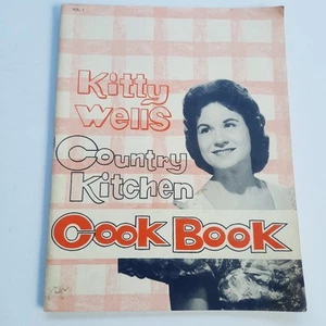 Vintage 1964 KITTY WELLS Country Kitchen Cookbook - Picture 1 of 5