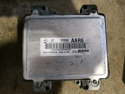 Chevrolet Colorado Canyon 2012 módulo de control del motor ECM PCM 12639300 ECU AAR6 Foto 1 de 2