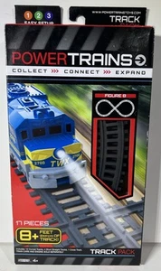 JAKKS Pacific Power Trains Figure 8 binari confezione 17 pezzi 8+ piedi *NUOVO* - Foto 1 di 3