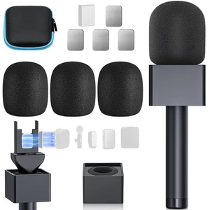Handheld Adaptor for Interview Mic, Mic Handle Compatible with DJI, Rode and ... - Picture 1 of 7