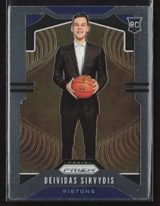 Deividas Sirvydis 2019-20 Panini Prizm #298 Rookie Detroit Pistons - Picture 1 of 2
