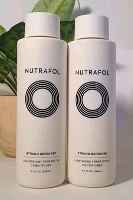 2 Pack Nutrafol Conditioner 8.1 oz – Strand Defender Hair Growth Lightweight NEW - Image 1 of 4