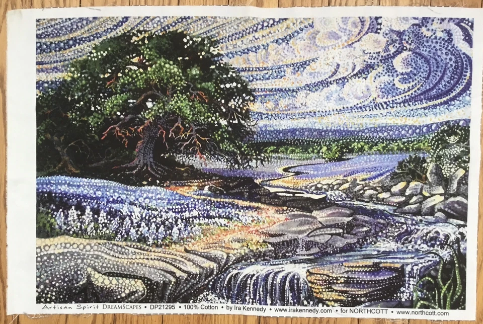 Mini painel Northcott Artisan Spirit Dreamscape # DP21295 por Ira Kennedy - Imagem 1 de 1