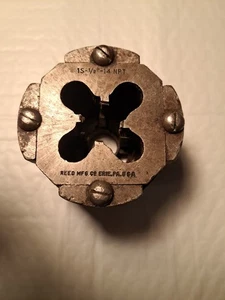  Reed Mfg Pipe Threader Die Head - 15-1/2"-14npt - Picture 1 of 4