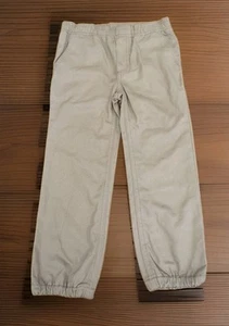 Calvin Klein Little Boy Twill Joggers Chinchilla SZ 4 Missing Shirt from Set - Picture 1 of 3