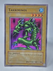 Yugioh - Takriminos Super Rare MP1-006 Crease - Picture 1 of 2