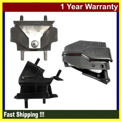 For Pontiac Grand Prix GXP Sedan FWD Engine Motor & Trans. Mount Set 3PCs — 第 1/4 张图片