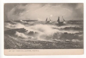 Hastings - Off the Fishermen's Quarters - early Raphael Tuck postcard No. 808 - Picture 1 of 2