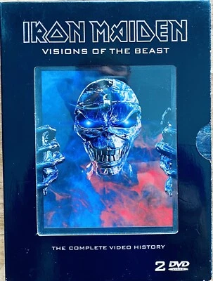 Iron Maiden “Visions Of The Beast” 2DVD Digipak • LIKE NEW • Metallica - Bild 1 von 3