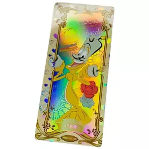 Beauty and the Beast Trading Card Disney Princess Lumiere Camon Number 29 Foil - Picture 1 of 4