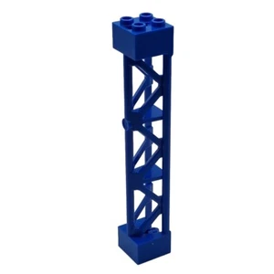 LEGO Girder Supports, 2 x 2 x 10 Triangular Frame 95347 Blue - Picture 1 of 13