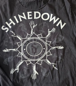 Shinedown. Camisa 2012 gira de Estados Unidos 2012 negra mediana ciudades en la espalda - Imagen 1 de 8