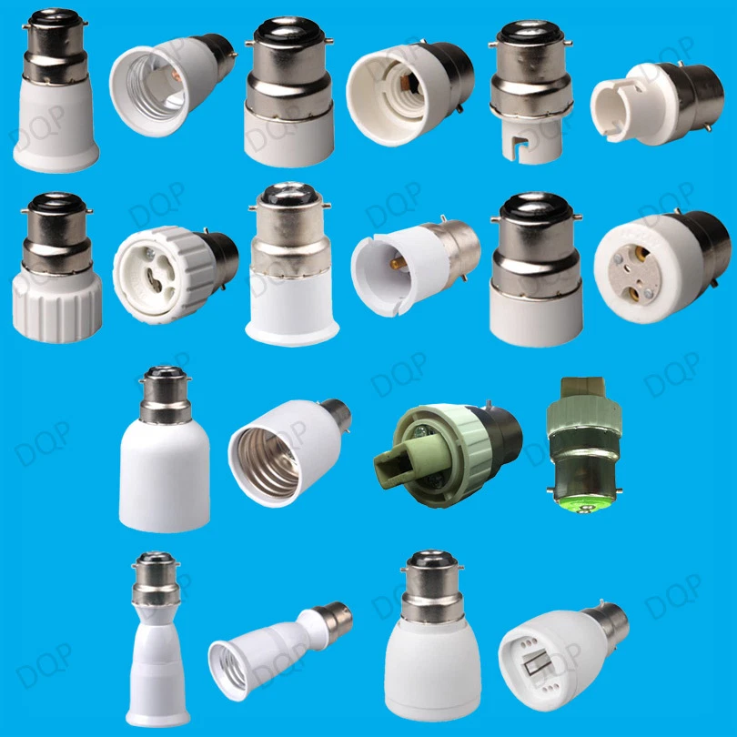 Adaptador De Enchufe De Bombilla De Luz 10x B22 A B15 B22 MR16 GU10 - Imagen 1 de 1