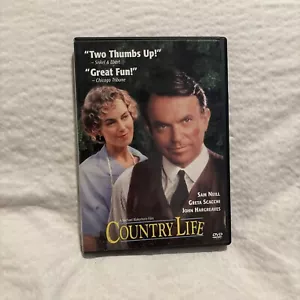 DVD Country Life Aus Sam Neill Greta Scacchi John Hargreaves Región 1 Fuera de existencia Raro - Imagen 1 de 6