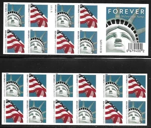 Scott # 4564b Convertible Booklet of 20 2011 (44c) Forever Flag--Flawless! MNH - Picture 1 of 1