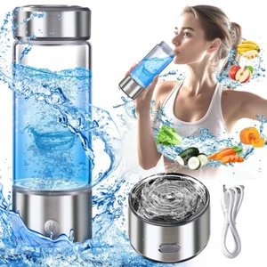Portable Hydrogen Water Bottle Hydrogen Aqua Daily Equivalently Anti-Oxidant USA - Picture 1 of 10