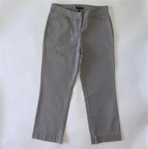 EILEEN FISHER Petite graue Cropped Hose Größe 2P - Bild 1 von 5