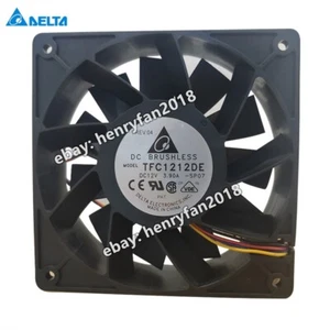 Delta TFC1212DE Axial Fan DC 12V 3.90A 120*120*38MM 4-Pin Inverter Cooling Fan - Picture 1 of 5