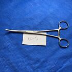Surgical Bulldog Clamp Curved 8”L Stainless Steel Locking