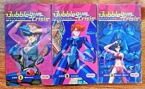 Bubblegum Crisis Collection Arc 1, 2, & 3 (NEW!). VHS English Dubbed - AnimEigo - Picture 1 of 8