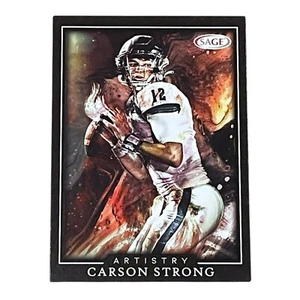 2022 SAGE Artistry #ART-CS Carson Strong Philadelphia Eagles Football Card - Picture 1 of 2