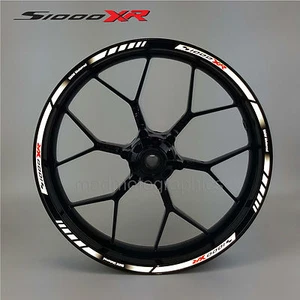 S1000XR motorcycle reflective wheel decals stickers rim stripes bmw s1000 XR - Picture 1 of 4