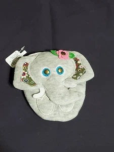 Claire's- Adorable Elephant ๐ Coin Purse 5"x4" BRAND NEW WITH TAGS! - Picture 1 of 6