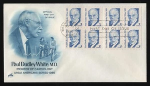 #2170 3c Paul Dudley White, Art Craft FDC **ANY 5=FREE SHIPPING** - Picture 1 of 1