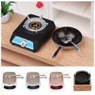 Play Game Dollhouse Kitchen Pan Shovel Cooker Miniature Cookware Pot on Stove
