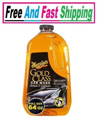 Meguiar's Gold Class Car Wash - Get Professional Results in a Foam Cannon 64 Oz - Изображение 1 из 4