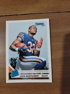 2019 DONRUSS RATED ROOKIE #311 DAVID MONTGOMERY RC MINT