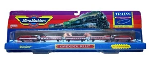 Micro Machines, Galoob, 1989, Continental Bullet Train, New in Box - Picture 1 of 16