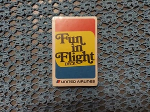 Vintage Sealed Deck of UNITED AIRLINES Fun in Flight Children's Playing Cards - Picture 1 of 3