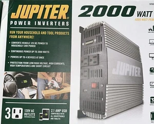 Jupiter 2000 Watt Peak Modifizierter Sinus Wechselrichter (brandneu) - Bild 1 von 2