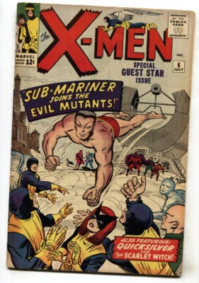X-Men #6 - 1964 - Marvel - FN+ - comic book - Image 1 of 2