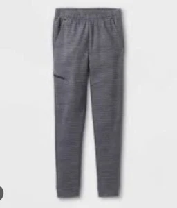 Boys' Zip Pocket Joggers - All in Motion - Dark Gray - Size XL (16)NEW WITH TAGS - Picture 1 of 2