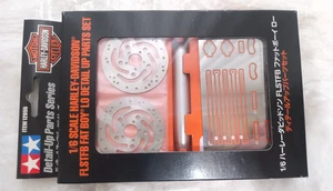 Tamiya DETAIL UP PARTS SET 1/6 HARLEY-DAVIDSON FLSTFB Fat Boy Lo NEW - Picture 1 of 10