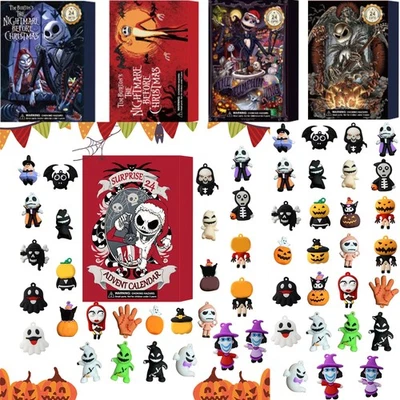 Halloween Christmas Countdown Calendar with 24 Surprise Popular Gift Collectible - Image 1 of 4