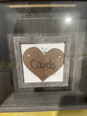 浅灰色卡片盒婚礼、婴儿淋浴、生日、毕业、葬礼 — 第 1/3 张图片