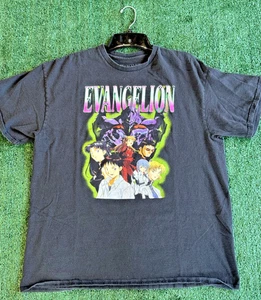 Evangelion Unit Neon Genesis Men's Black T-Shirt - Picture 1 of 4